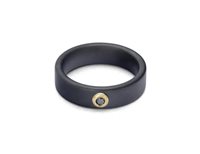 Anello Baraka Uomo in Oro giallo Diamante Black AN372201GIDN